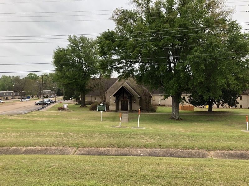 Clinton Methodist Church Marker image. Click for full size.