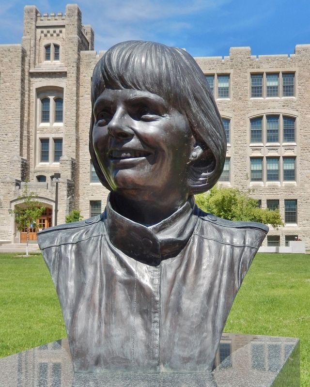 Carol Ann Shields Sculpture. Click for full size. Carol Ann Shields Sculpture image. Click for full size.