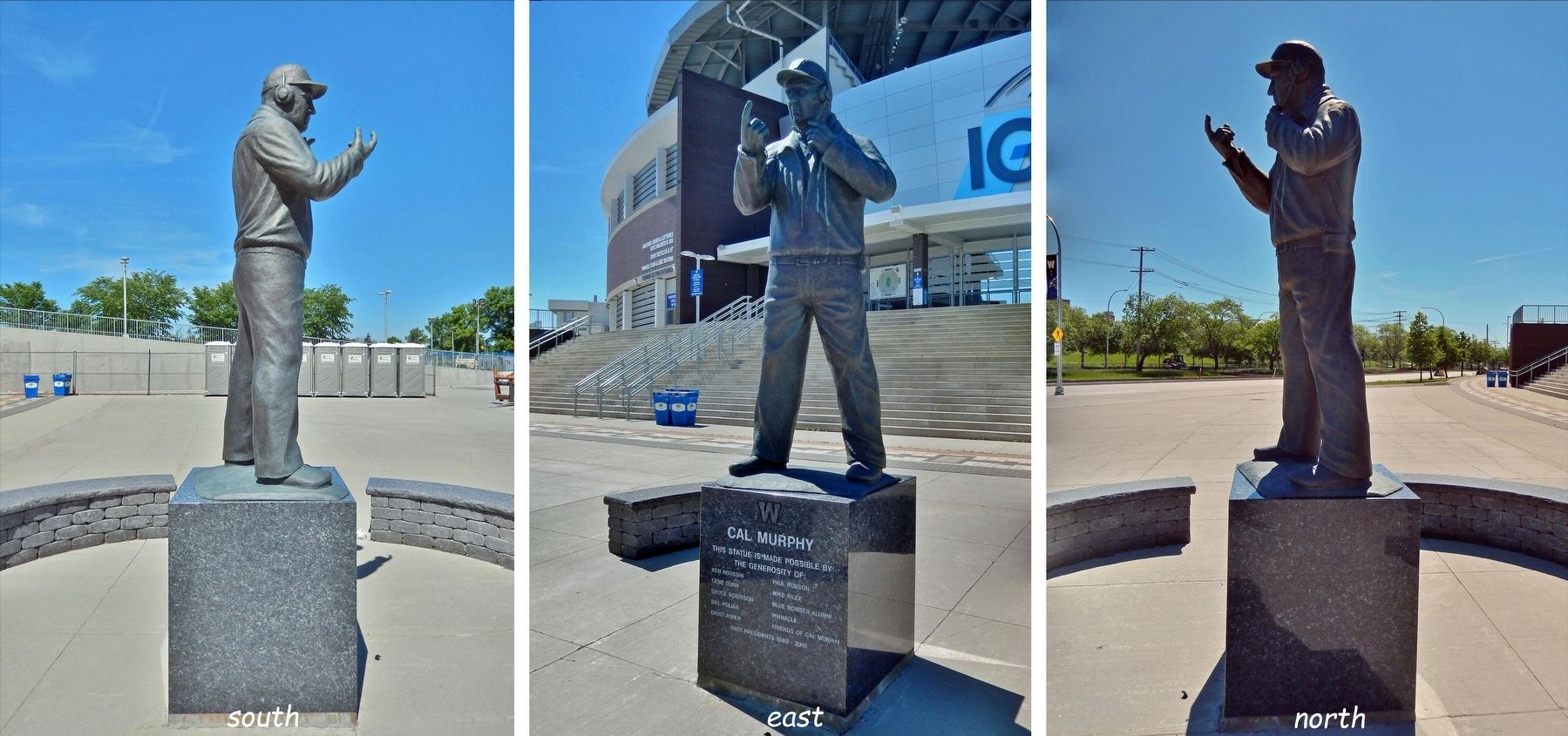 Cal Murphy Statue image. Click for full size.