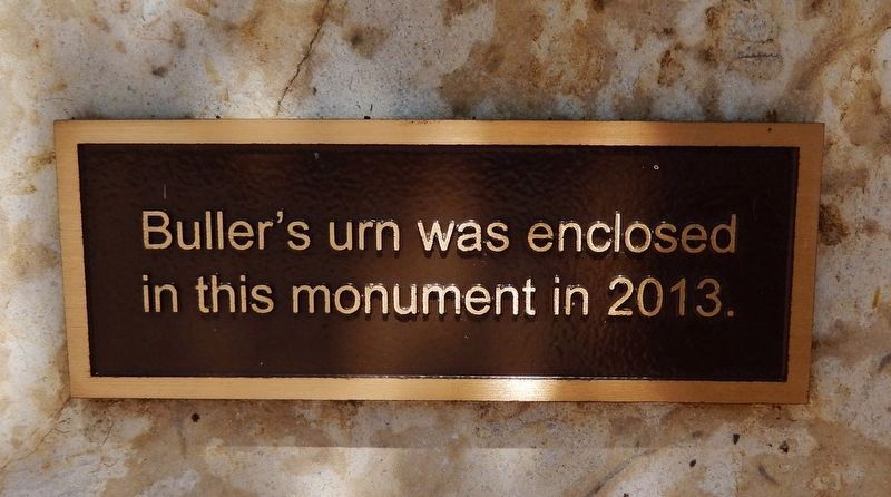 Arthur Henry Reginald Buller Monument detail. Click for full size. Arthur Henry Reginald Buller Monument detail image. Click for full size.