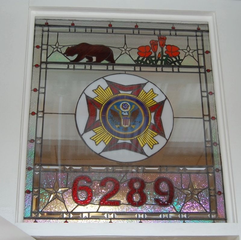 Stained Glass Above Door. Click for full size. Stained Glass Above Door image. Click for full size.