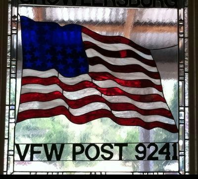 VFW Post 9241 Stained Glass. Click for full size. VFW Post 9241 Stained Glass image. Click for full size.