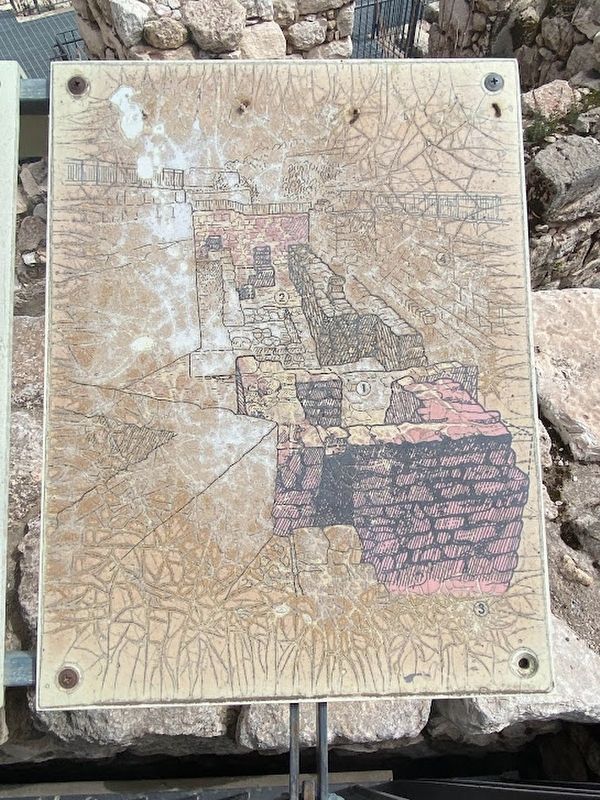 Structures from First Temple period, Second Temple period, and Byzantine period Marker image. Click for full size.