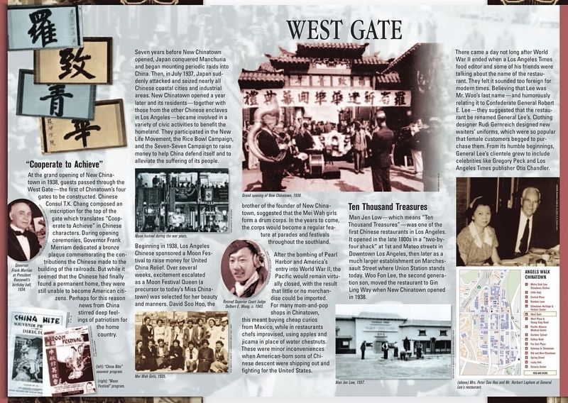 West Gate Marker image. Click for full size.
