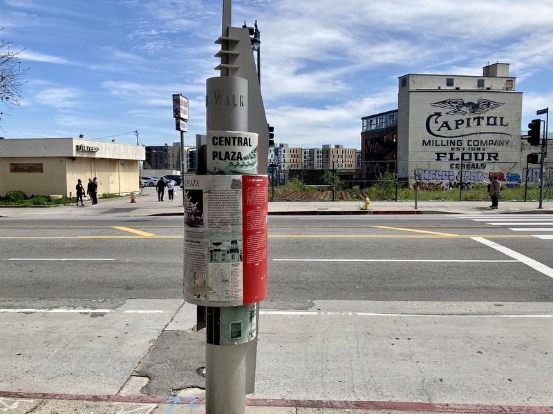 Central Plaza Marker. Click for full size. Central Plaza Marker image. Click for full size.