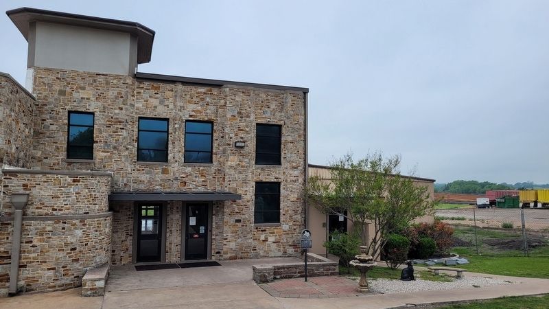 The entrance to the Burton High School and Marker. Click for full size. The entrance to the Burton High School and Marker image. Click for full size.