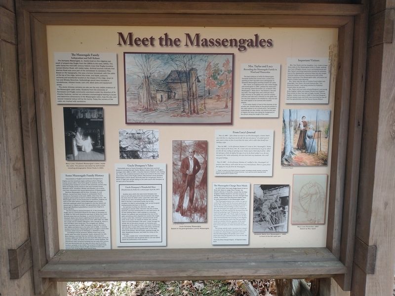 Meet the Massengales Marker image. Click for full size.