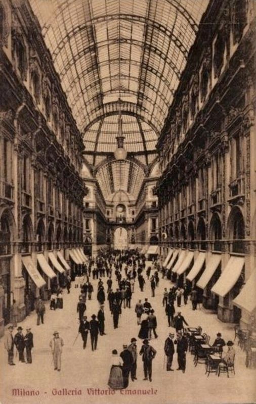 Galleria Vittorio Emanuele image. Click for full size.