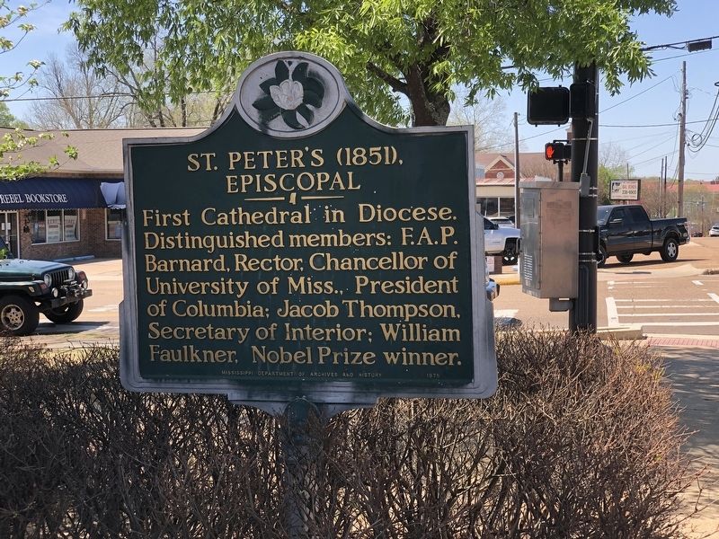 St. Peter's (1851), Episcopal Marker. Click for full size. St. Peter's (1851), Episcopal Marker image. Click for full size.