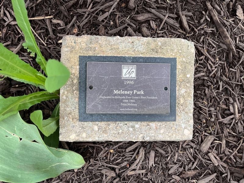 Meleney Park Marker image. Click for full size.