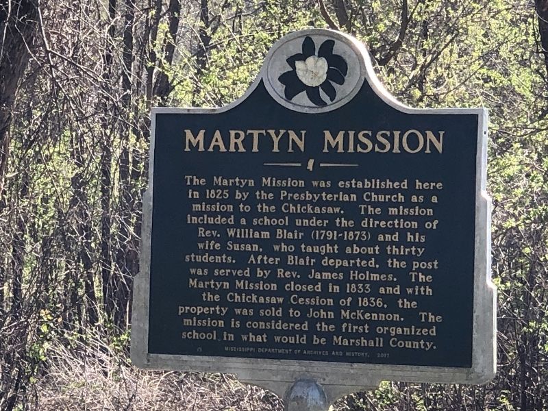 Martyn Mission Marker image. Click for full size.