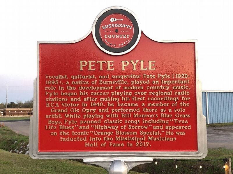 Pete Pyle Marker, Side One image. Click for full size.