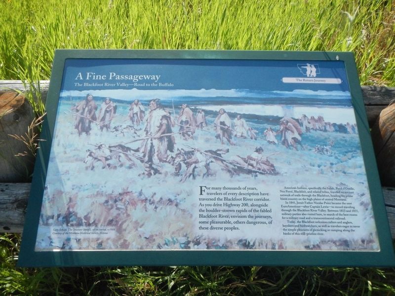 A Fine Passageway Marker image. Click for full size.