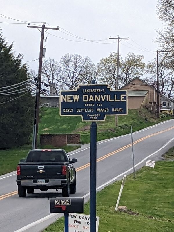 New Danville Marker image. Click for full size.