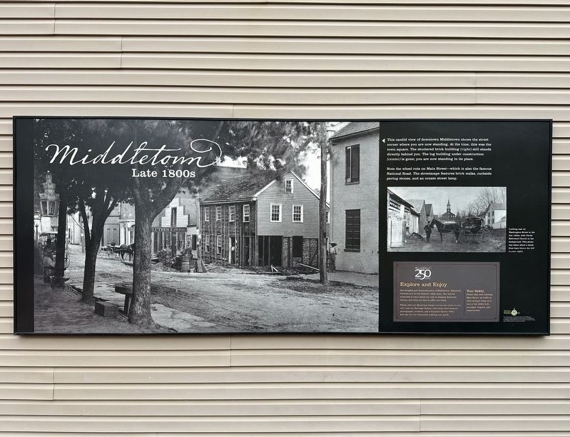 Middletown Late 1800s Marker image. Click for full size.