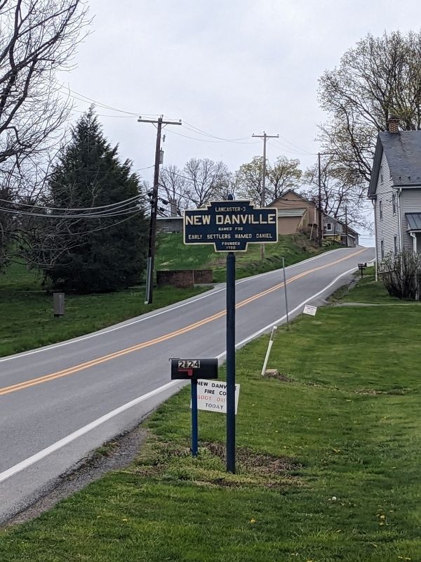 New Danville Marker image. Click for full size.
