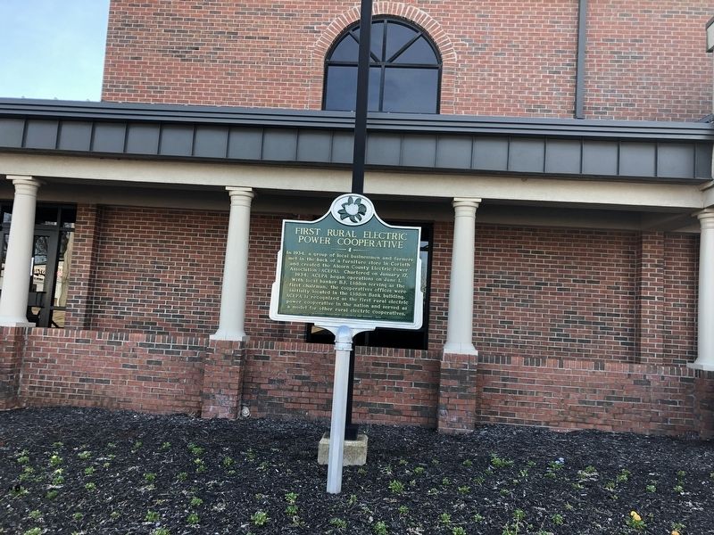 First Rural Electric Power Cooperative Marker image. Click for full size.