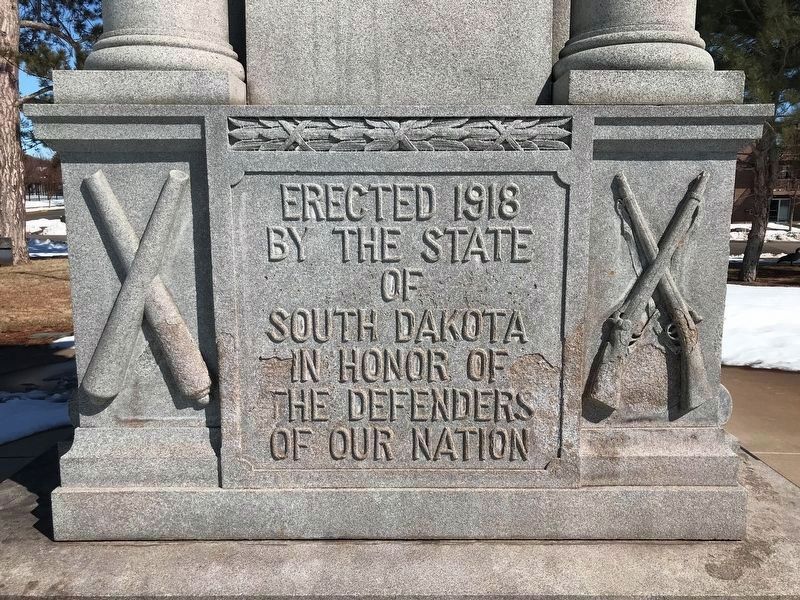 Civil War Monument, Front. Click for full size. Civil War Monument, Front image. Click for full size.