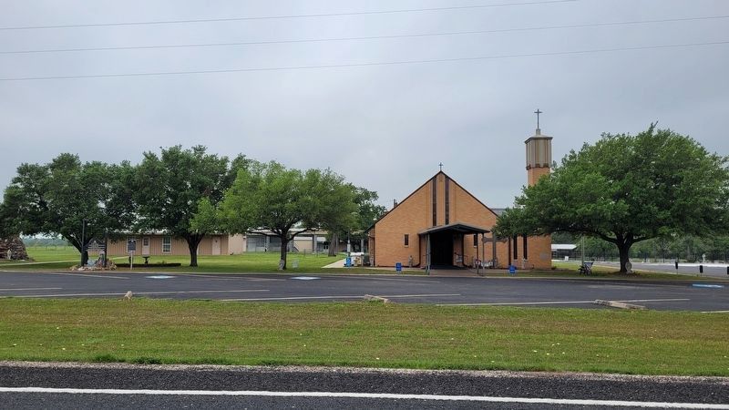 The view of the Our Lady of the Holy Rosary Catholic Church from the street image. Click for full size.