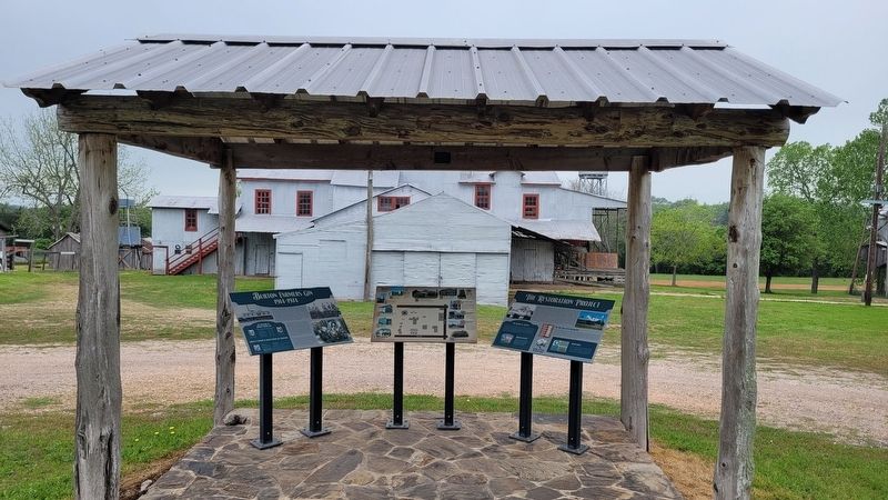 The Restoration Project Marker is the marker on the right of the markers image. Click for full size.
