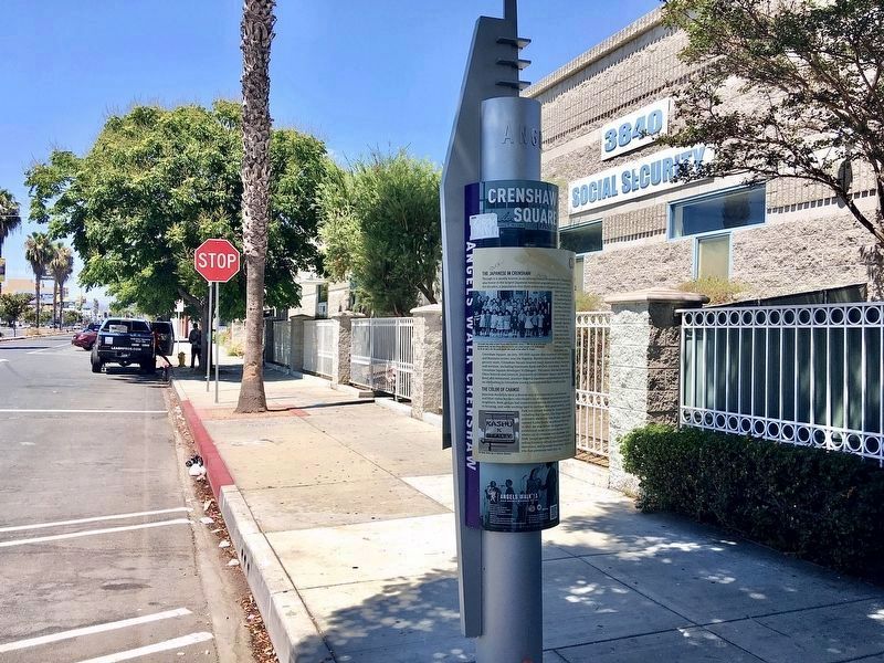 Crenshaw Square Marker image. Click for full size.