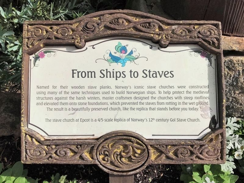 From Ships to Staves Marker image. Click for full size.