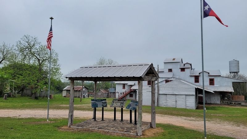 The Burton Farmers Gin Marker is the left marker of the markers image. Click for full size.