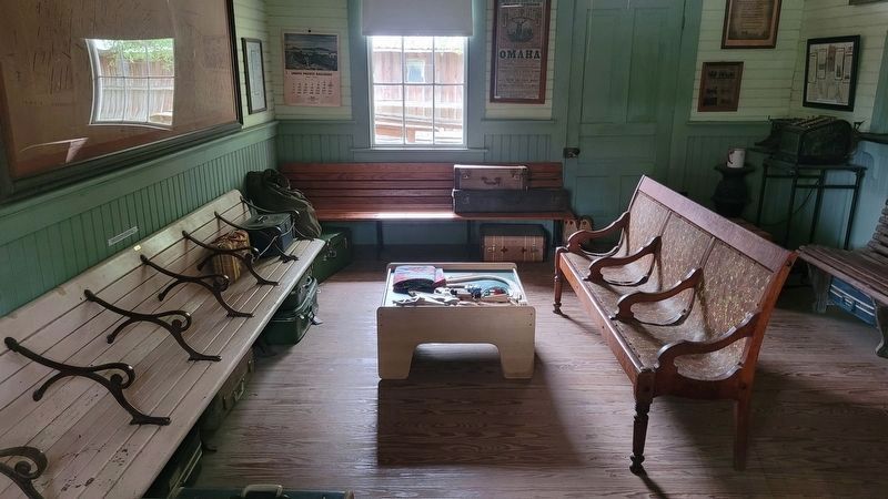 Inside view of the Burton Depot. Click for full size. Inside view of the Burton Depot image. Click for full size.