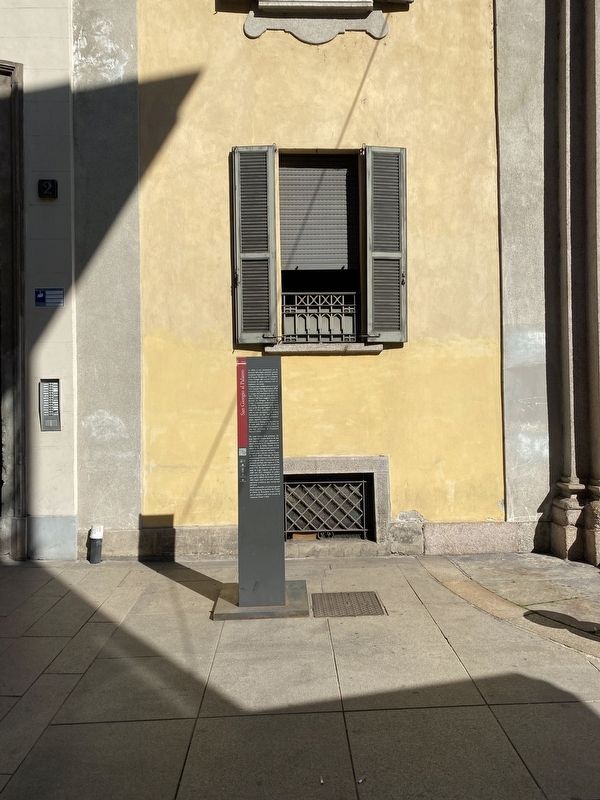 San Giorgio al Palazzo Marker - wide view. Click for full size. San Giorgio al Palazzo Marker - wide view image. Click for full size.