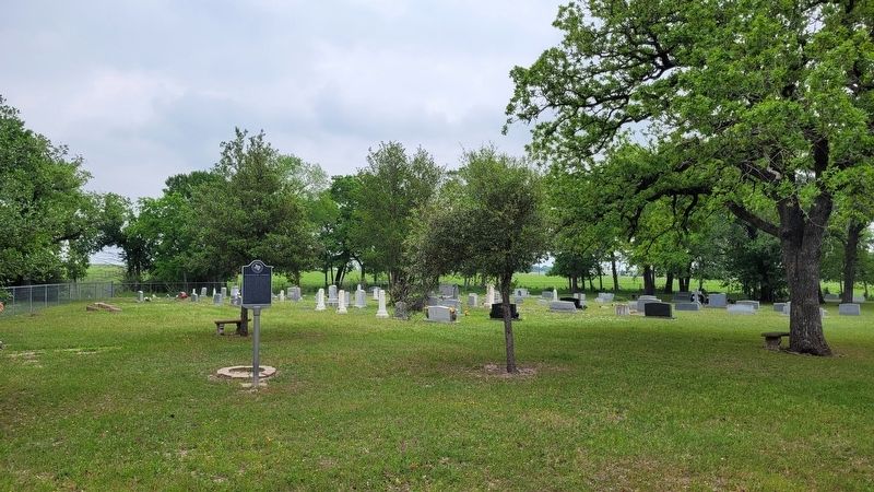 The Giesenschlag Cemetery and Marker. Click for full size. The Giesenschlag Cemetery and Marker image. Click for full size.