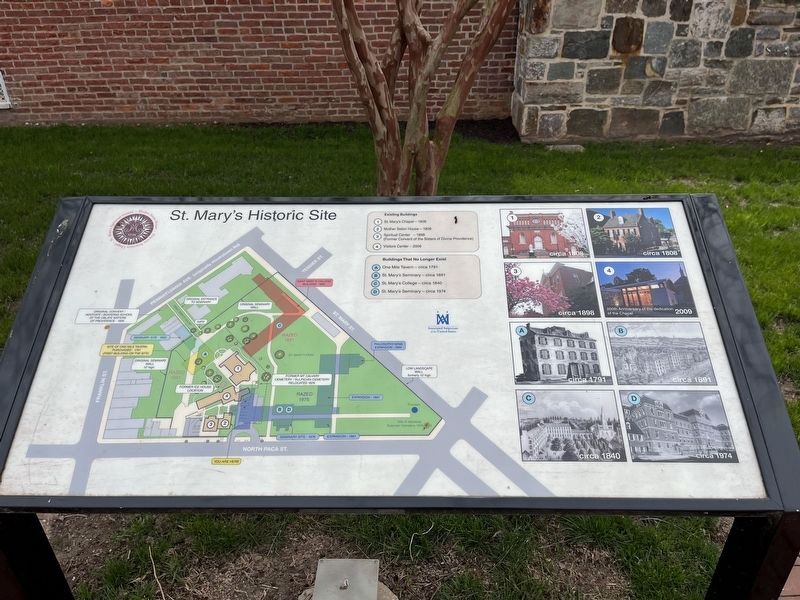 St. Mary's Historic Site Marker image. Click for full size.