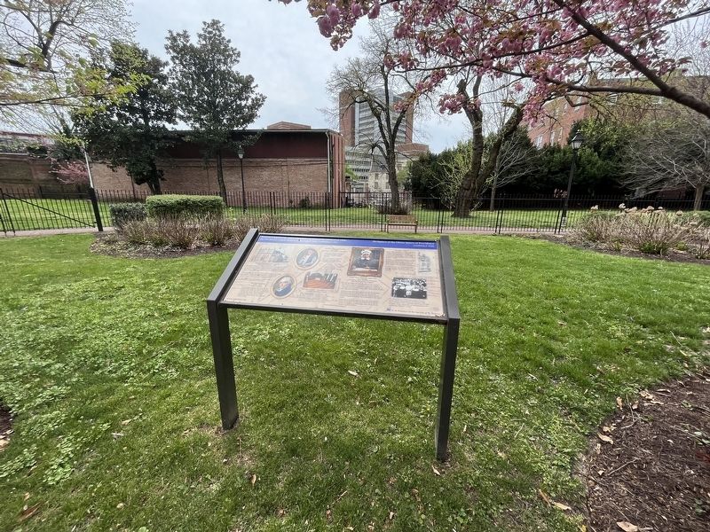 Historic Chapel of St. Mary's Seminary & University (dedicated 1808) Marker image. Click for full size.