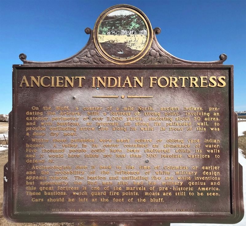 Ancient Indian Fortress Marker image. Click for full size.