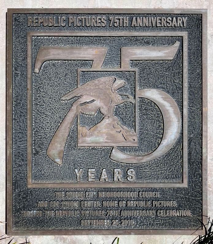 Republic Pictures Marker image. Click for full size.