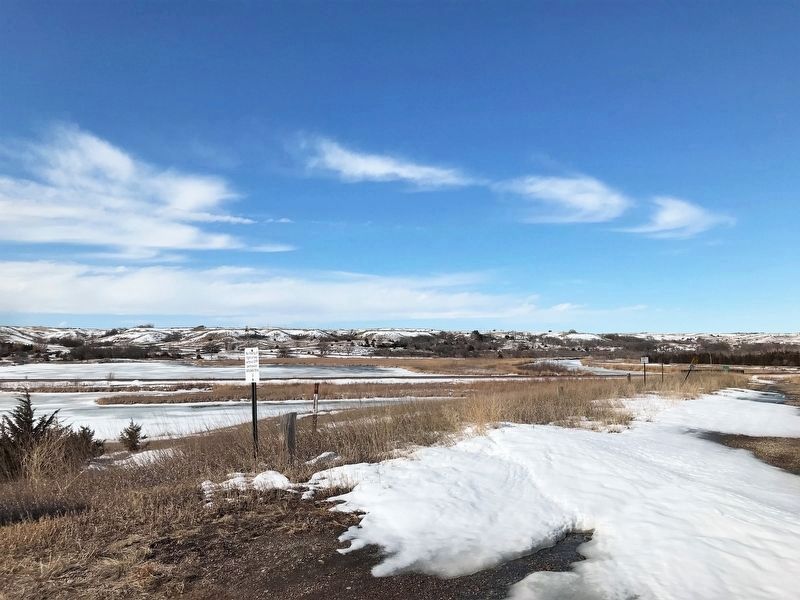 Medicine Knoll Creek, nearby image. Click for full size.