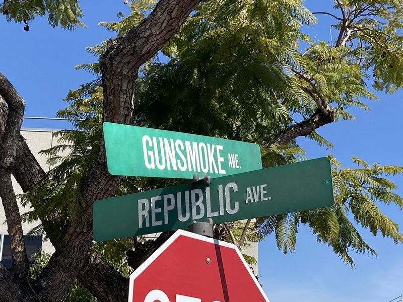 Gunsmoke Ave & Republic Ave. Click for full size. Gunsmoke Ave & Republic Ave image. Click for full size.