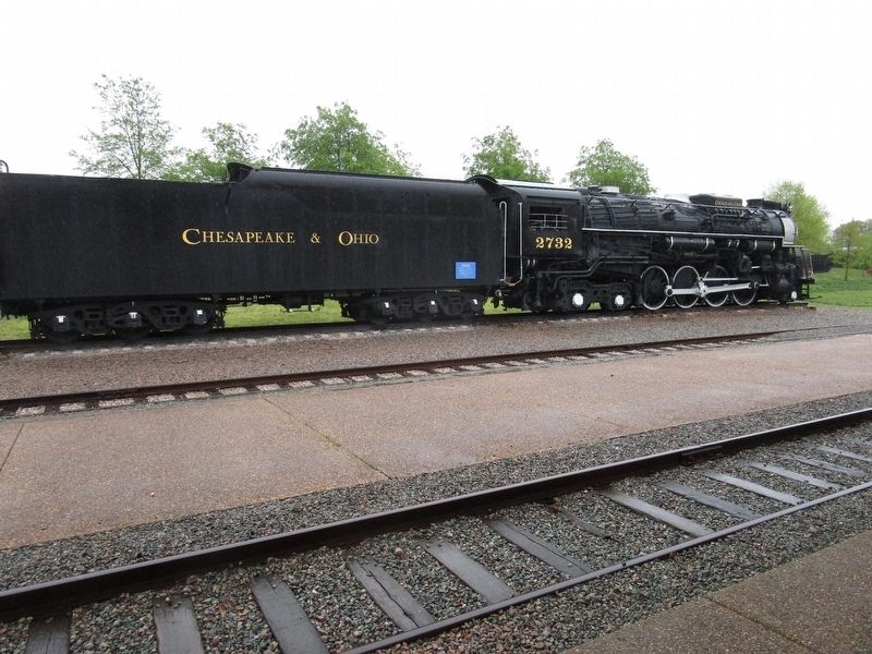 C&O Kanawha Class Locomotive 2732. Click for full size. C&O Kanawha Class Locomotive 2732 image. Click for full size.