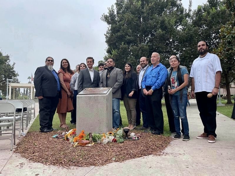 Tarahat Ahiiv Marker Dedication. Click for full size. Tarahat Ahiiv Marker Dedication image. Click for full size.