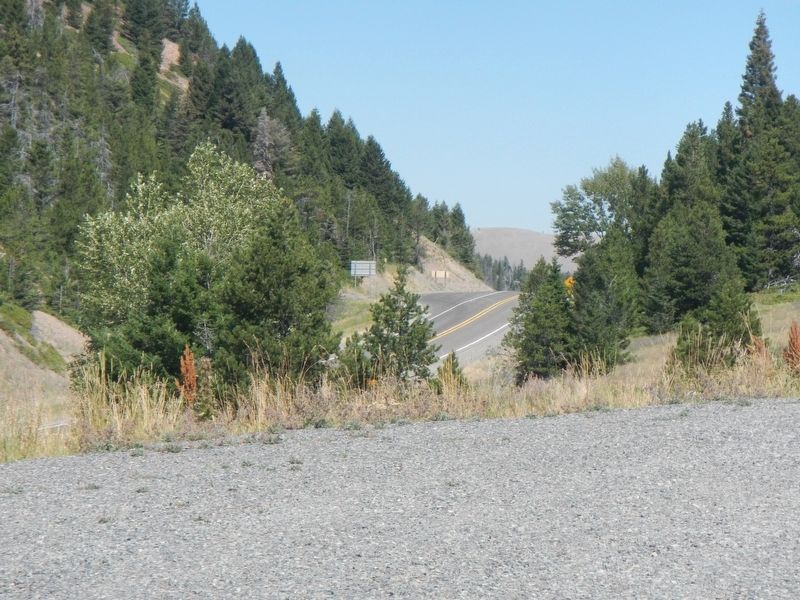 Roger Pass from the view point. image. Click for full size.