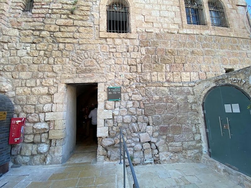 King David's Tomb Marker image. Click for full size.