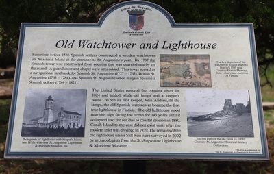 Old Watchtower and Lighthouse Marker image. Click for full size.