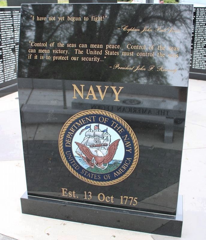 Navy Est. 13 Oct 1775 image. Click for full size.
