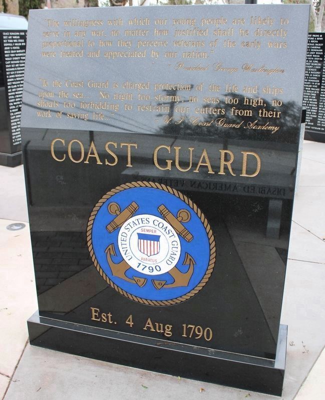 Coast Guard Est. 4 Aug 1790 image. Click for full size.