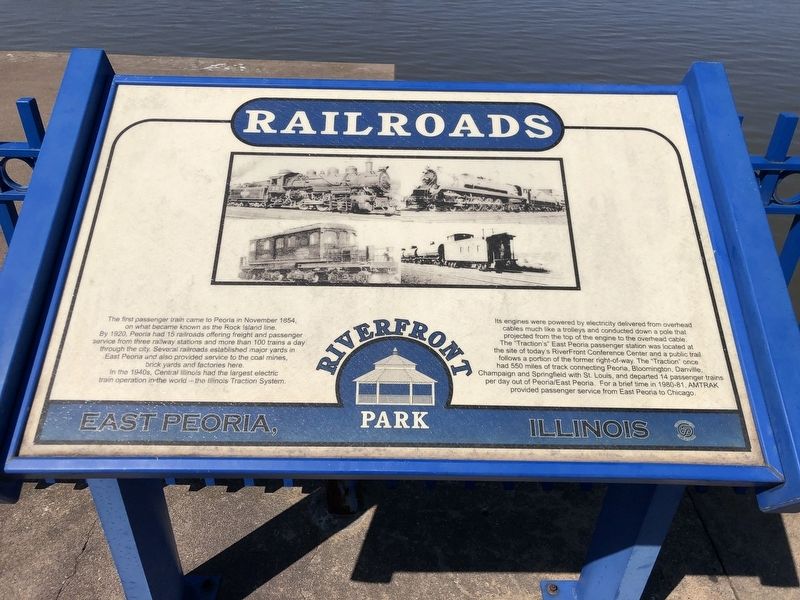 Railroads Marker image. Click for full size.