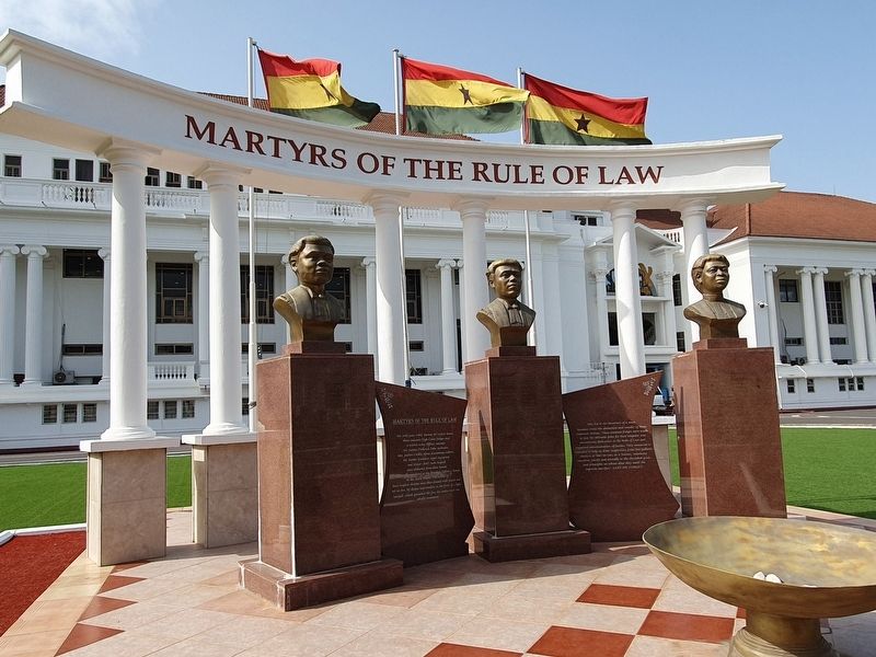Martyrs of the Rule of Law Marker image. Click for full size.
