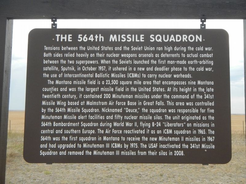 The 546th Missile Squadron Marker image. Click for full size.