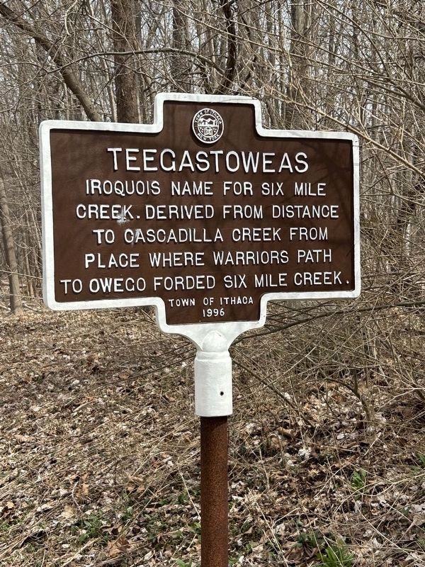 Teegastoweas Marker. Click for full size. Teegastoweas Marker image. Click for full size.