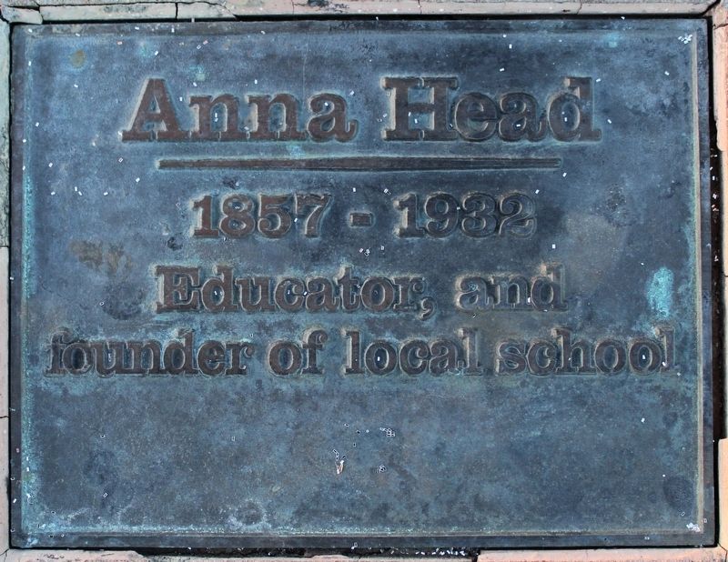 Anna Head Marker image. Click for full size.