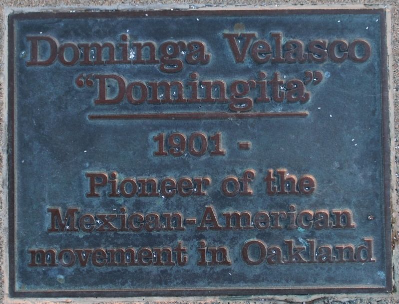 Dominga Velaso Domingita Marker image. Click for full size.