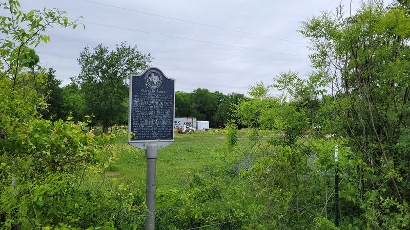 Old Carr Ranch Marker image. Click for full size.
